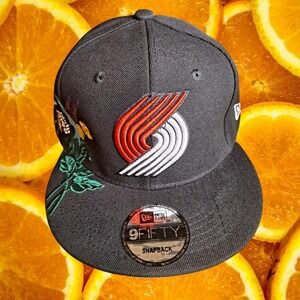 New‎ Era Portland Trail Blazers NBA Floral Snapback Hat Cap
